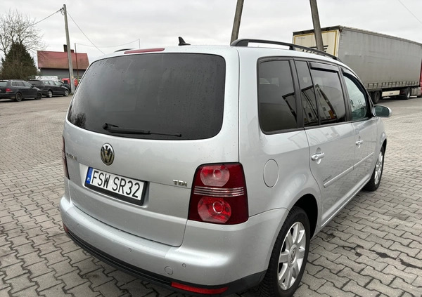 Volkswagen Touran cena 23999 przebieg: 238000, rok produkcji 2008 z Świebodzin małe 379